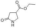 Structure of 5-OXO-PYRROLIDINE-3-CARBOXYLIC ACID ETHYL ESTER 