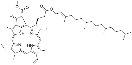 Structure of PHEOPHYTIN A