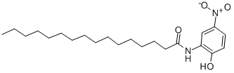 Structure of 2-HYDROXY-5-NITROHEXADECANANILIDE