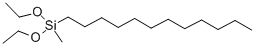 Structure of DODECYLMETHYLDIETHOXYSILANE