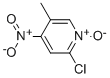 Structure of 2-CHLORO-5-METHYL-4-NITROPYRIDINE-N-OXIDE