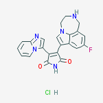Structure of GSK-3 inhibitor 1