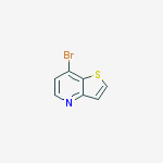 7-Bromothieno[3,2-b]pyridine结构式