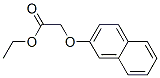 Structure of (2-naphthyloxy)acetic acid ethyl ester