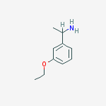 1-(3-Ethoxyphenyl)ethanamine结构式