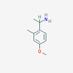 Structure of BENZENEMETHANAMINE, 4-METHOXY-ALPHA,2-DIMETHYL-