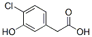 Structure of 4-chloro-3-hydroxyphenylacetic acid