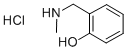 Structure of 2-HYDROXY-N-METHYLBENZYLAMINE HYDROCHLORIDE