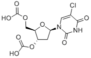 Structure of 5-Chloro-2-deoxyuridine 3,5-Diacetate