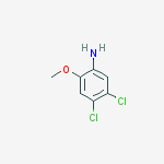 Benzenamine, 4,5-dichloro-2-methoxy-结构式