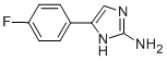 Structure of 5-(4-FLUOROPHENYL)-1H-IMIDAZOL-2-AMINE