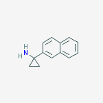 Structure of 1-(NAPHTHALEN-2-YL)CYCLOPROPANAMINE