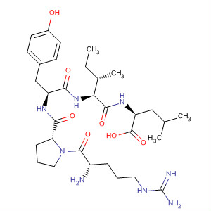 Structure of L-Leucine, L-arginyl-L-prolyl-L-tyrosyl-L-isoleucyl-