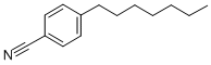 Structure of 4-N-HEPTYLBENZONITRILE