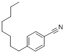 Structure of 4-N-OCTYLBENZONITRILE