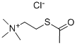 Structure of ACETYLTHIOCHOLINE CHLORIDE