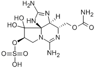 Structure of gonyautoxin II