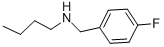 Structure of N-(4-FLUOROBENZYL)BUTAN-1-AMINE