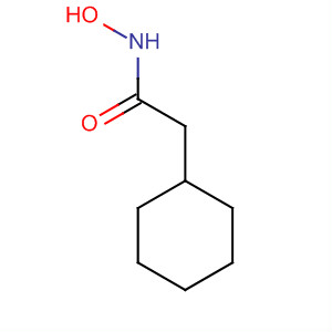 Structure of Cyclohexaneacetamide, N-hydroxy-
