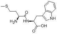 Structure of L-METHIONYL-L-TRYPTOPHAN