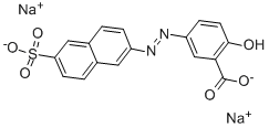 Structure of Mordant Yellow 3