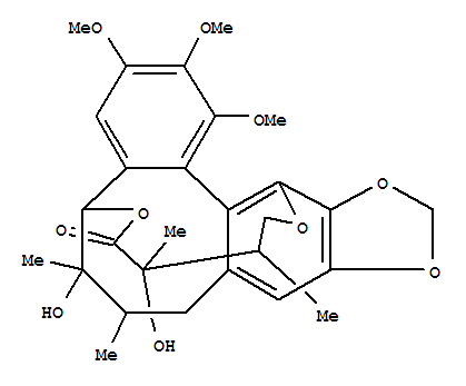 Structure of gomisin D
