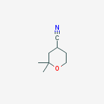 Structure of 2,2-DIMETHYLTETRAHYDRO-2H-PYRAN-4-CARBONITRILE 95%