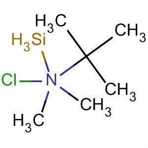 Silanamine, 1-chloro-N-(1,1-dimethylethyl)-1,1-dimethyl-结构式