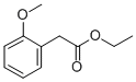 Structure of ethyl (2-methoxyphenyl)acetate