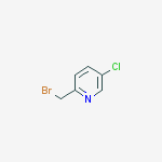Structure of 2-(Bromomethyl)-5-chloropyridine
