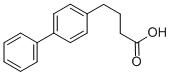 Structure of 4-(4-BIPHENYLYL)BUTYRIC ACID