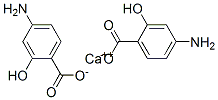Structure of 4-AMINOSALICYLIC ACID CALCIUM SALT