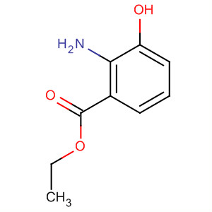Benzoic acid, 2-amino-3-hydroxy-, ethyl ester结构式