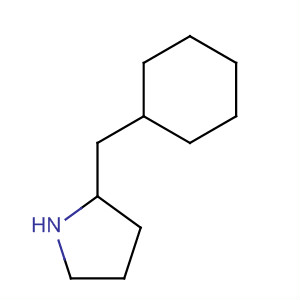 Pyrrolidine, 2-(cyclohexylmethyl)-结构式