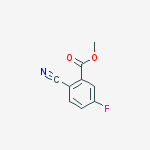 Structure of Methyl 2-cyano-5-fluorobenzoate