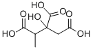 Structure of 2-METHYLCITRIC ACID