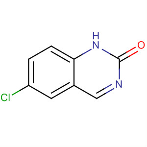 Structure of 2(1H)-Quinazolinone, 6-chloro-