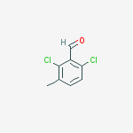 Structure of 2,6-dichloro-3-methylbenzaldehyde