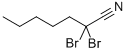 Structure of 2,2-DIBROMOHEPTANITRILE