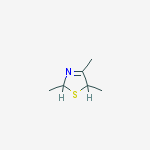 2,4,5-trimethyl-3-thiazoline结构式