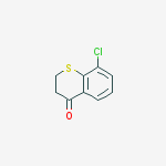 8-chlorothiochroman-4-one结构式