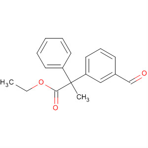 Structure of 2-(3-benzoylphenyl)propanoic acid ethyl ester