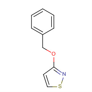 Structure of Isothiazole, 3-(phenylmethoxy)-
