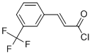 Structure of 3-[3-(TRIFLUOROMETHYL)PHENYL]-2-PROPENOYLCHLORIDE