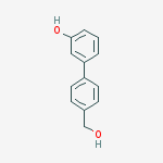 Structure of 4-(3-Hydroxyphenyl)benzyl alcohol