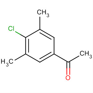 Structure of Ethanone, 1-(4-chloro-3,5-dimethylphenyl)-