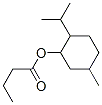 Structure of menthyl butyrate