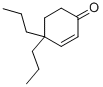 4,4-DI-N-PROPYLCYCLOHEXENONE结构式