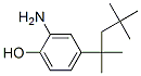 Structure of 2-Amino-4-(1,1,3,3-tetramethylbutyl)phenol