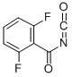 Structure of 2,6-Difluorobenzoyl isocyanate